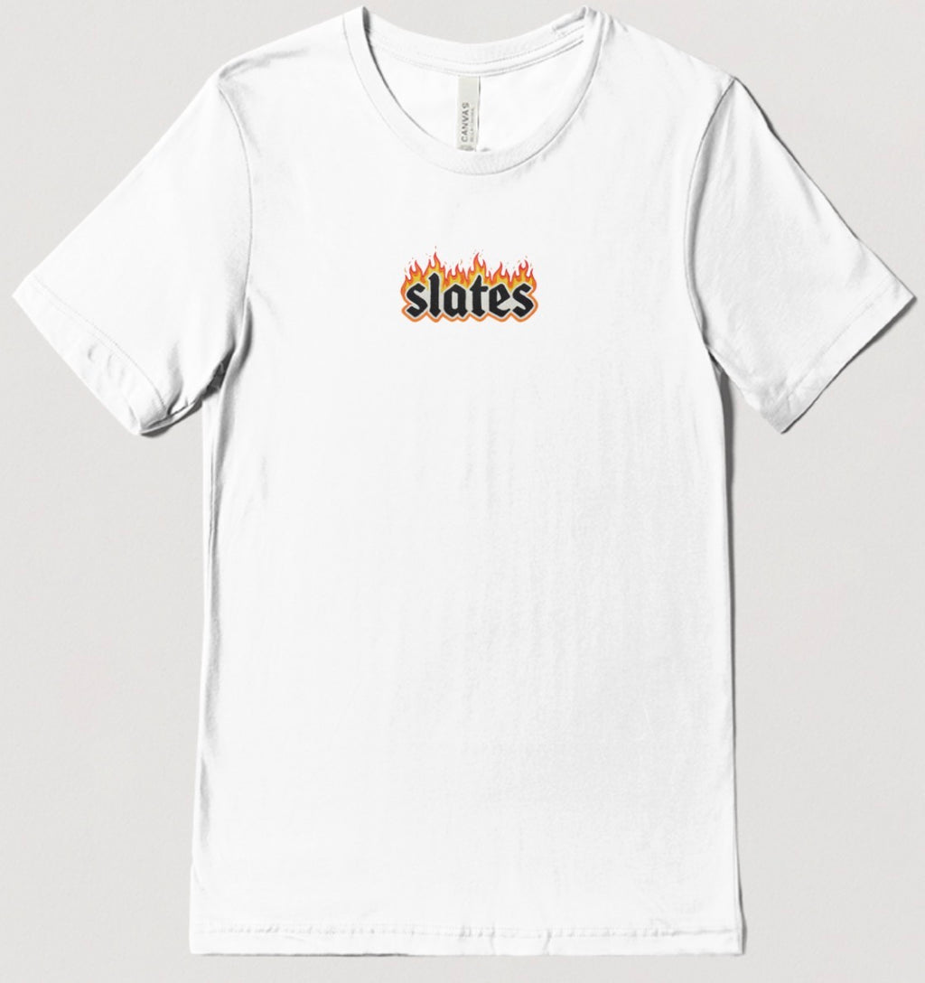 The Slates White Fire T-Shirt