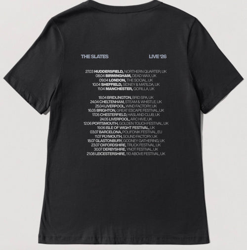 The Slates Black Tour T-Shirt